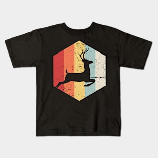 Retro 70s Deer Kids T-Shirt